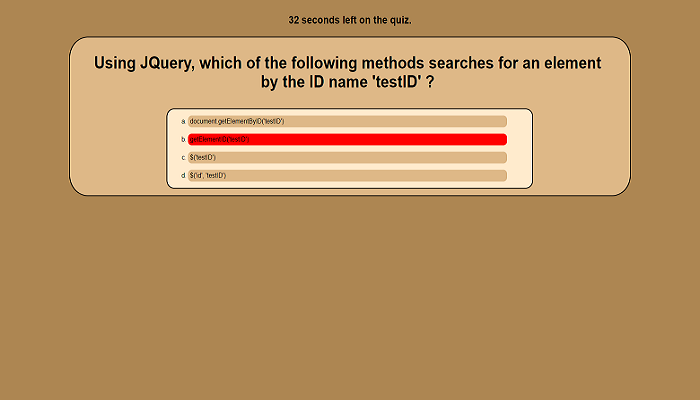 Code Quiz Screenshot